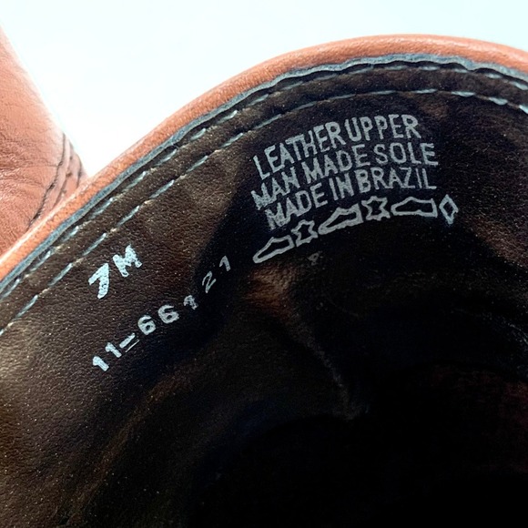 Vintage 90's CANDIE'S patchwork brown leather heeled mules - Picture 10 of 12